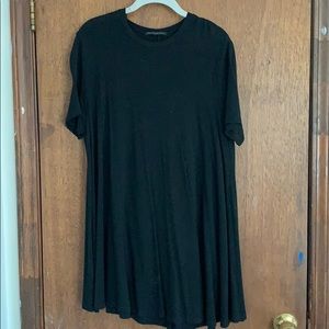 Brandy Melville black t-shirt dress
